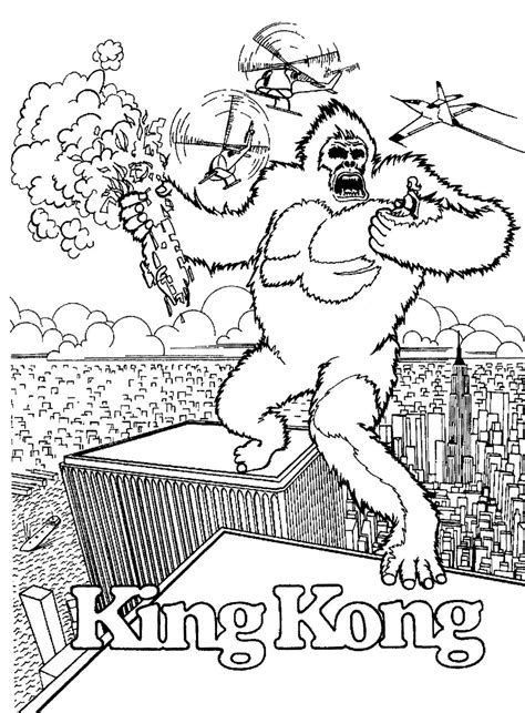 King Kong Printable
